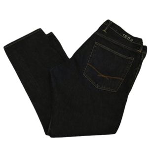 GAP 1969 Men's Button Fly Dark Wash Skinny Jeans 36 x 30